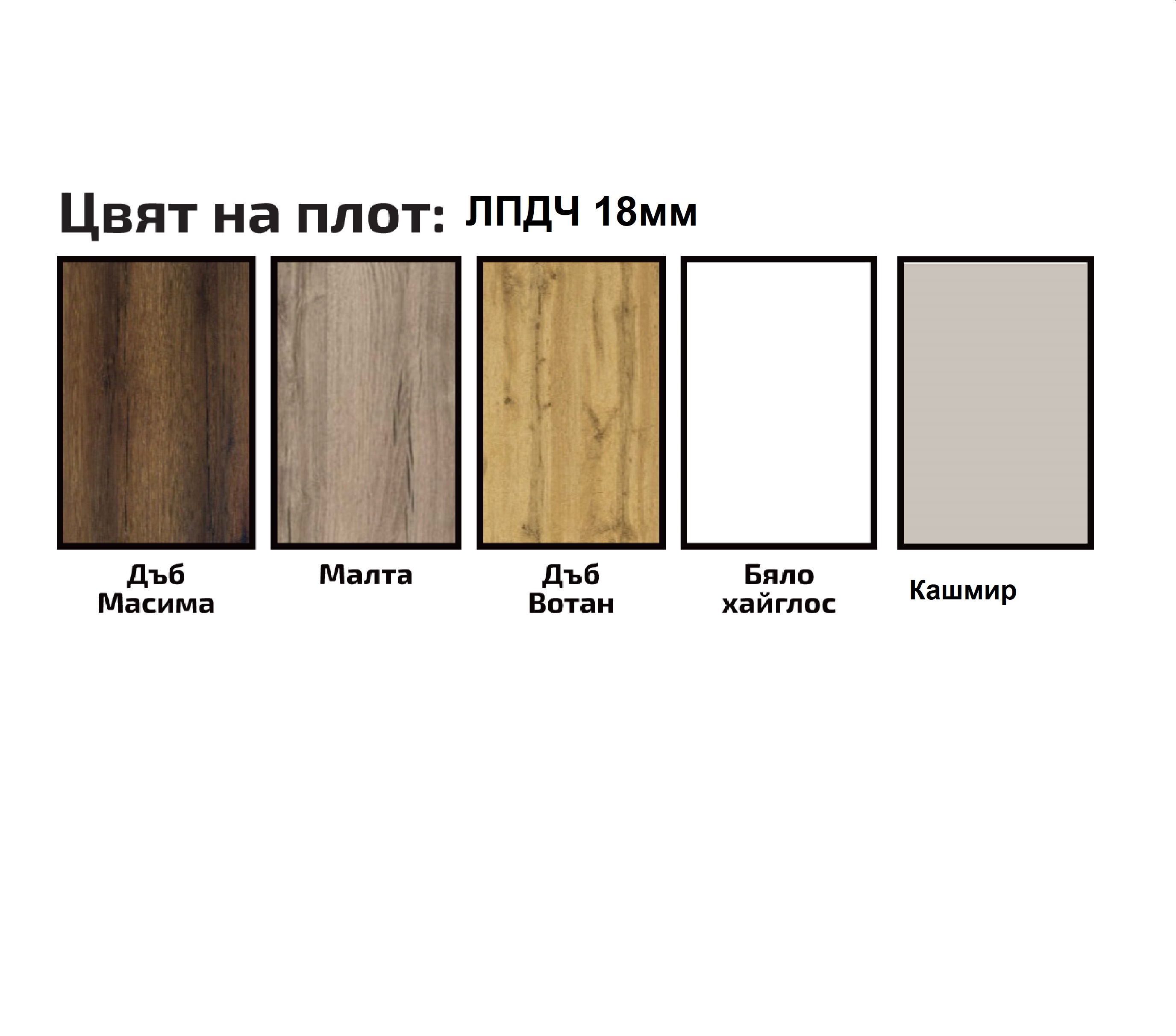 Цветове на плотове